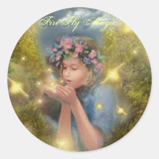 Adesivo Redondo Magia Firefly!