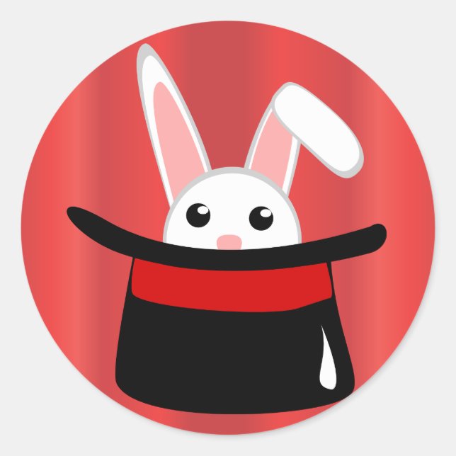 Adesivo Redondo Mágica (Frente)