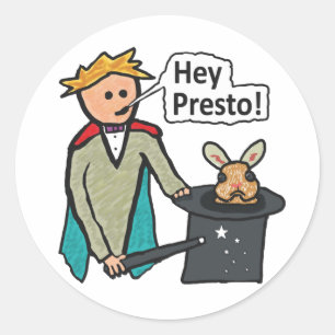 Adesivo Redondo Mágico