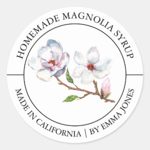 Adesivo Redondo Magnolia