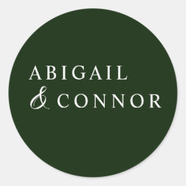 Adesivo Redondo Magnolia tropical Destino Vermelho Verde Branco