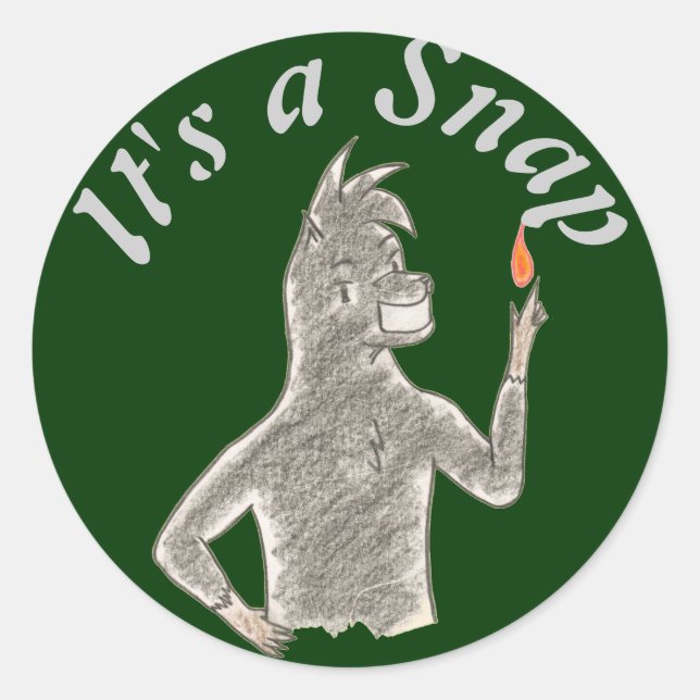 Adesivo Redondo Magus (Frente)