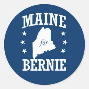 ADESIVO REDONDO MAINE FOR BERNIE SANDERS