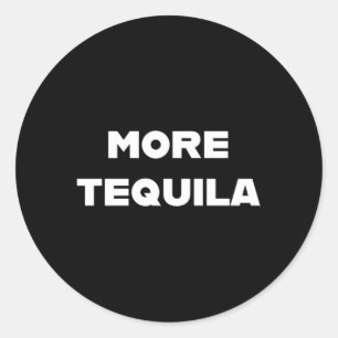 Adesivo Redondo Mais tequila