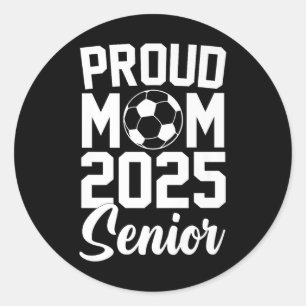 Adesivo Redondo Mais velho 2025 Soccer Resultado da Graduação do S