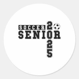 Adesivo Redondo Mais velho De Futebol Noturno Mais velho 2025 Grad