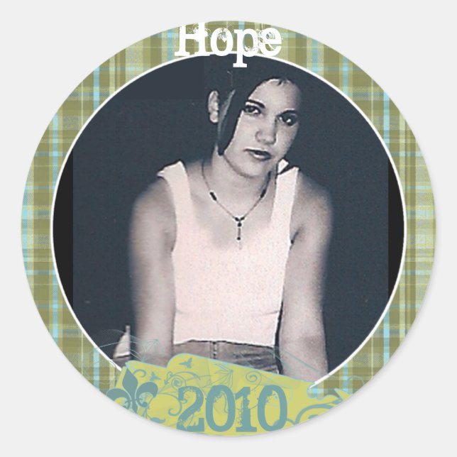 Adesivo Redondo Mais velho Picture Sticker (Frente)