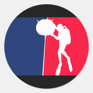 Adesivo Redondo Major League EOD MCM 2