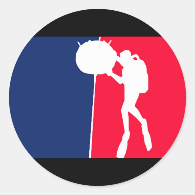 Adesivo Redondo Major League EOD MCM 2 (Frente)