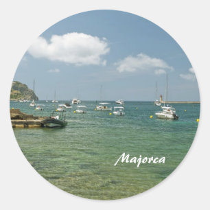 Adesivo Redondo Majorca Sticker