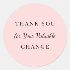 Adesivo Redondo Making a Difference Appreciation Design