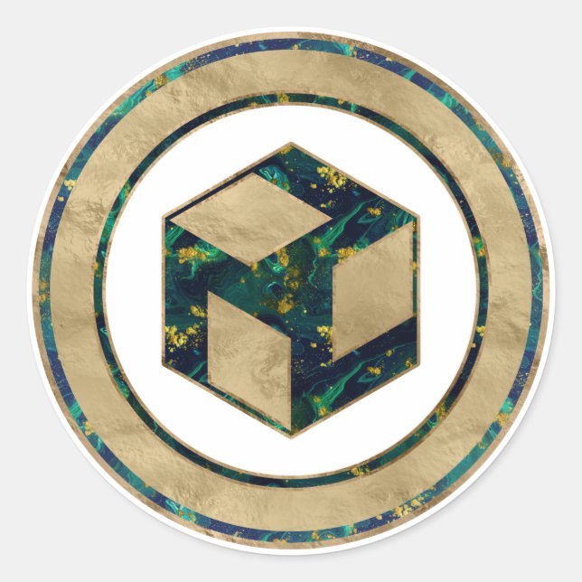 Adesivo Redondo Male Antahkarana - Yang Antahkarana (Frente)