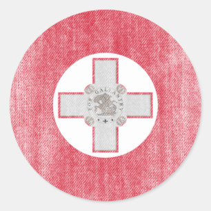 ADESIVO REDONDO MALTA