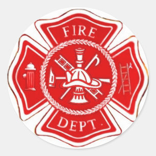 ADESIVO REDONDO MALTESE CROSS