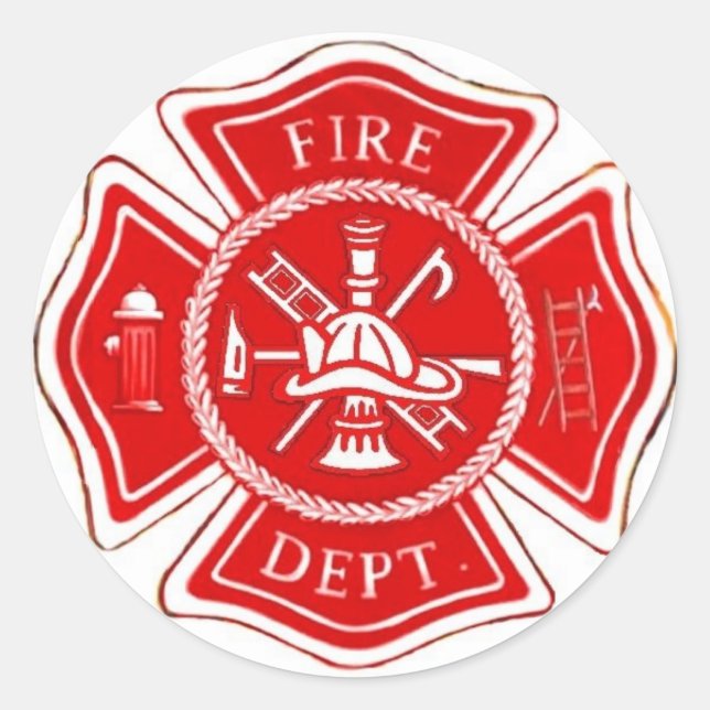 ADESIVO REDONDO MALTESE CROSS (Frente)