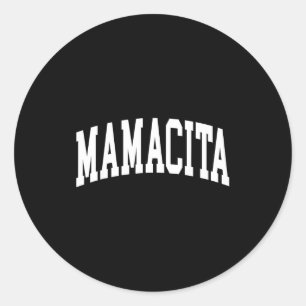 Adesivo Redondo Mamacita latina mulheres cinco de maio mamacita ma