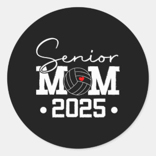 Adesivo Redondo Mamãe De Graduação Volleybyll Mãe Cl De 2025