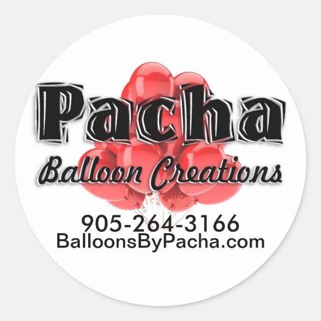 Adesivo Redondo Manchas corporativas (Frente)