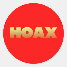ADESIVO REDONDO MANCHAS DE MANCHA HOAX
