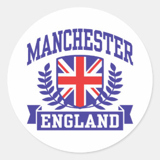 Adesivo Redondo Manchester