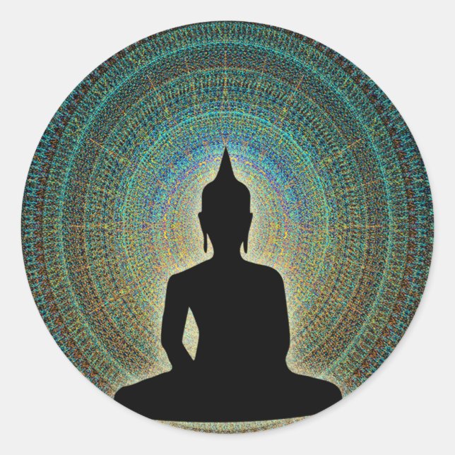 Adesivo Redondo mandala (Frente)