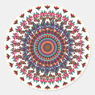 Adesivo Redondo Mandala