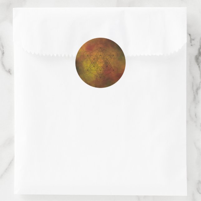 Adesivo Redondo mandala (Bolsa)