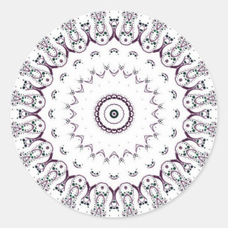 Adesivo Redondo Mandala