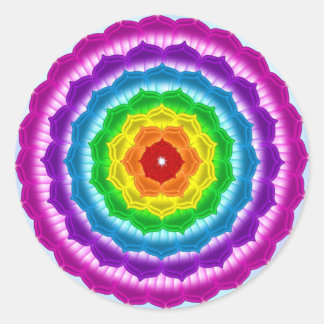 Adesivo Redondo Mandala Chakra