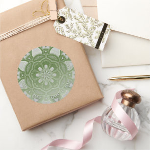 Adesivo Redondo Mandala Creative, todos os pontos para um 5