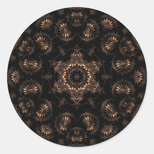 Adesivo Redondo Mandala da Idade do Bronze