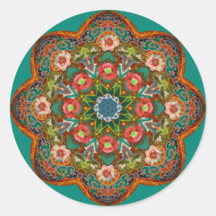 Adesivo Redondo Mandala ~ Daily Focus 6.3.2015