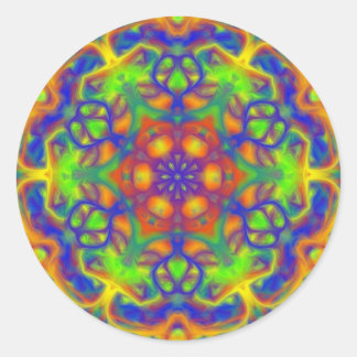 Adesivo Redondo Mandala Joy