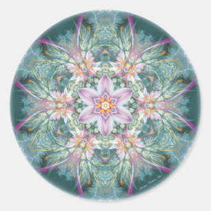 Adesivo Redondo Mandalas da remissão e da liberação 28