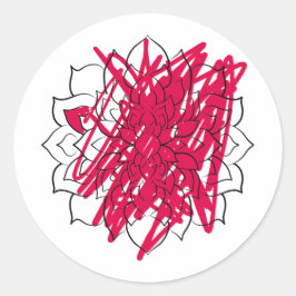 Adesivo Redondo Mandalas são tão relaxantes...