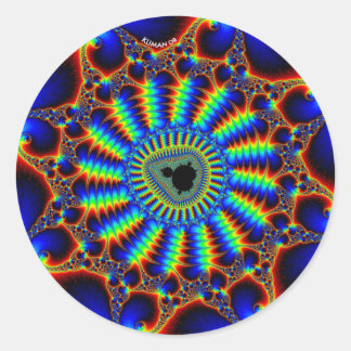 Adesivo Redondo mandel espiral