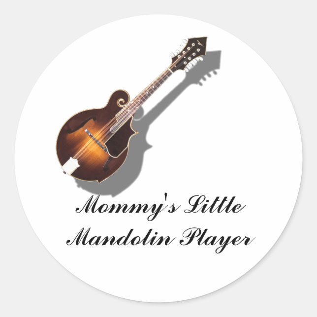ADESIVO REDONDO MANDOLIN-STICKER (Frente)