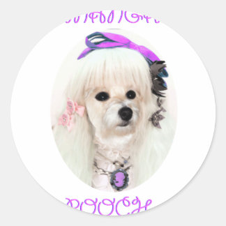 Adesivo Redondo manga pooch