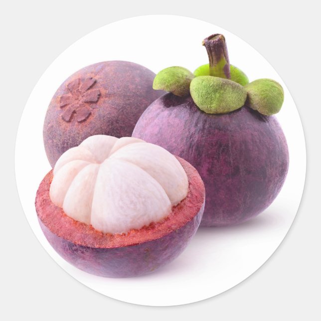Adesivo Redondo Mangosteens (Frente)