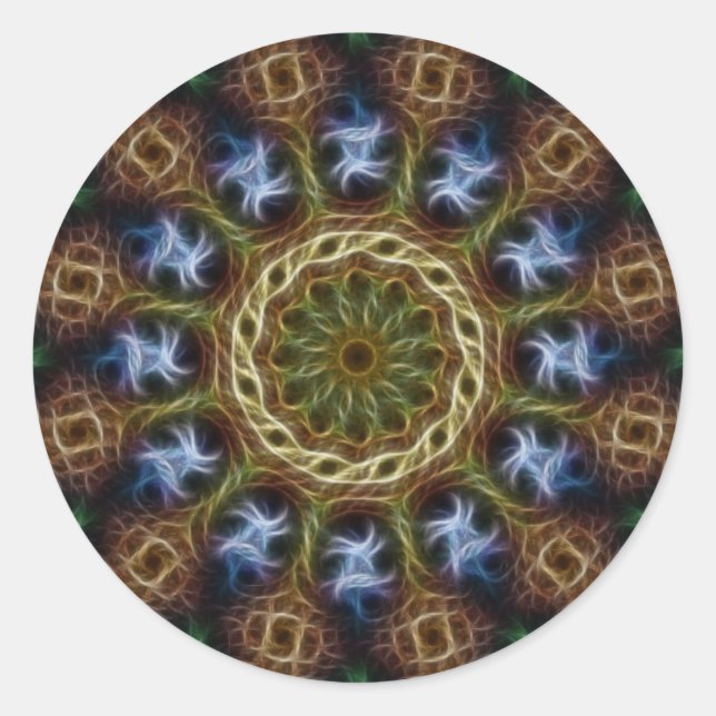 Adesivo Redondo Manifesto de Divindade (Sticker) (Frente)