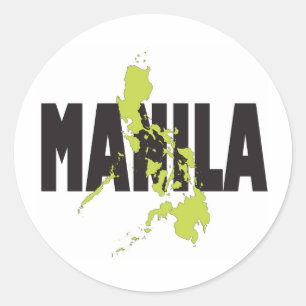 Adesivo Redondo Manila, Filipinas