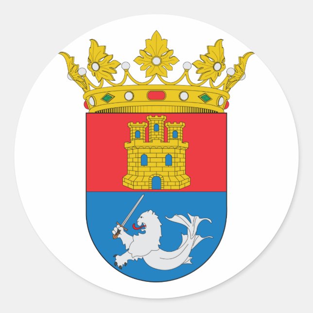 Adesivo Redondo Manila, Filipinas (Frente)