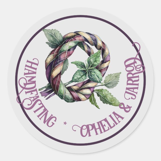 ADESIVO REDONDO MANIPULADORES TARTAN PARA ENVELOPES FAVORÁVEIS (Frente)