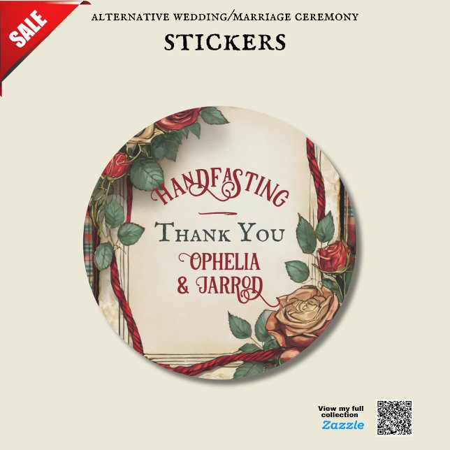 ADESIVO REDONDO MANIPULADORES TARTAN PARA ENVELOPES FAVORÁVEIS (Criador carregado)