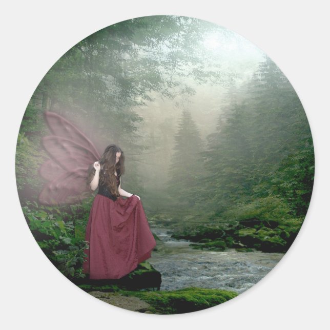 Adesivo Redondo Manning Fairy (Frente)