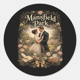 Adesivo Redondo Mansfield Park