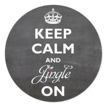 Mantenha Calma E Jingle No Feriado Engraçado De Ch