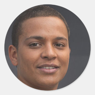 Adesivo Redondo Mantenha-O Real