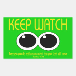 Adesivo Redondo MANTENHA o RELÓGIO - 24:42 de Matt