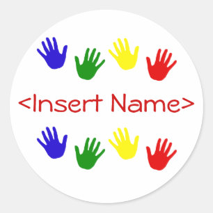 Adesivo Redondo Manuais